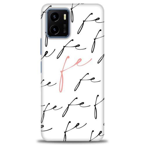 Vivo Y33S Kılıf HD Baskılı Kılıf - Fe + Tam Ekran Koruyucu