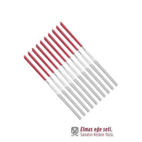 10'lu Profesyonel Elmas Eğe Seti | Hassas Metal Ahşap Cam İşleme Törpüsü 722922