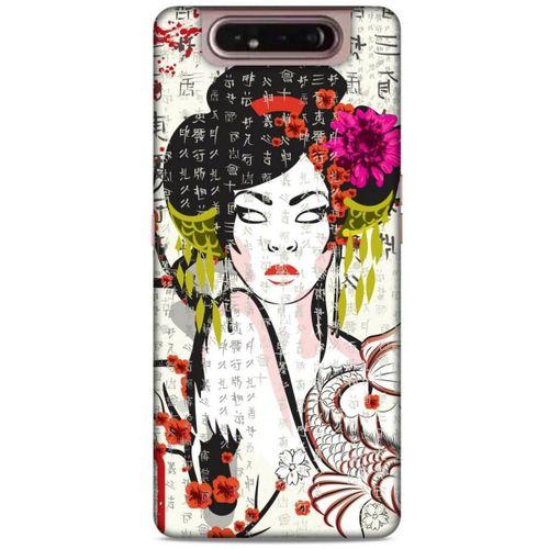 Samsung Galaxy A80 Kılıf Japonya (17) Tasarım Kılıf Geyşa