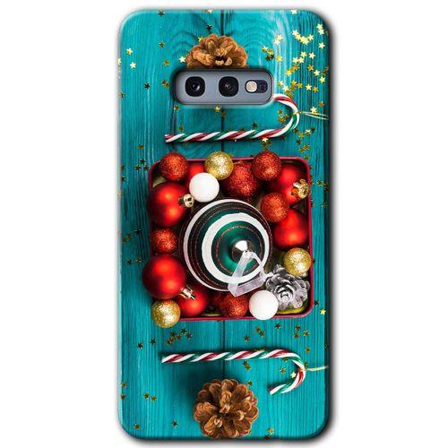 Samsung Galaxy S10e Kılıf HD Desen Baskılı Arka Kapak - Christmas
