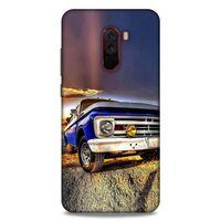 Lopard Xiaomi Pocophone F1 Uyumlu Kılıf PickUpX (32) Soft Silikon Kılıf Koyu Mavi