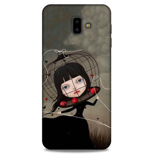Lopard Samsung Galaxy J6 Plus Uyumlu Kılıf Manipülasyon ☻ (40) Fit Silikon Kılıf Desenli