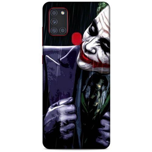 Samsung Galaxy A21s Uyumlu Kılıf Joker (14) Lansman Kılıf Açık Mor