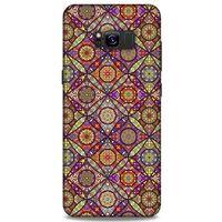 Ethnic Culture (96) Samsung Galaxy S8 Plus Kılıf Silikon Kapak Desenli