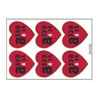 SEVGENT A5 Sticker 048 Tek Paket Çoklu