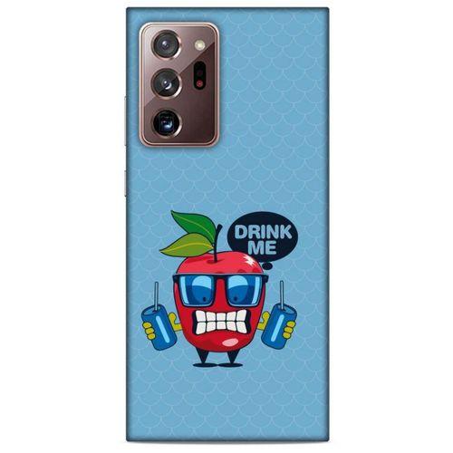 Frutix Elma 02 Samsung Galaxy Note 20 Ultra Kılıf Desenli Silikon