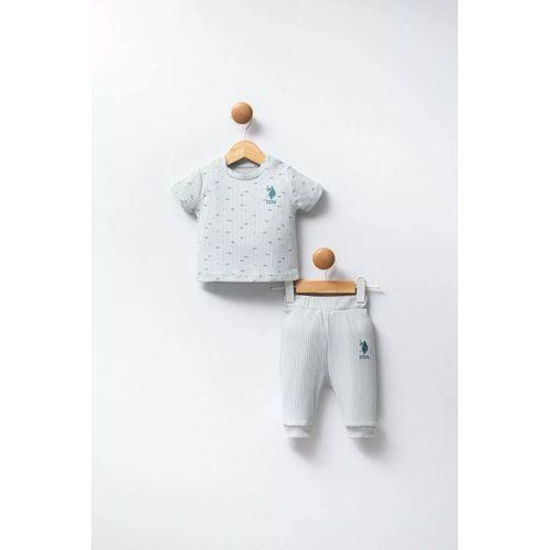U.s Polo Bebek 2'li Takım Usb2311 Su Yeşili