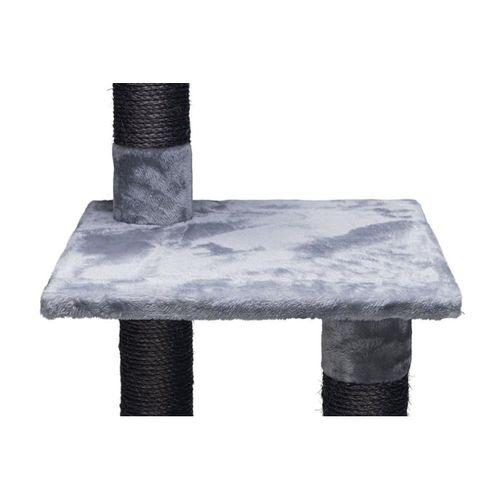 Beeztees Kedi Köşe Tırmalama ve Oyun Evi, Gri, 40x40x135cm