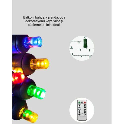 Taşınabilir Pil İle Çalışan Led Işık – 2x2 Metre Perde Modeli