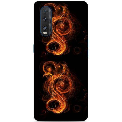 Lopard Oppo Find X2 Uyumlu Kılıf FireX (23) Ultra Koruma Kılıfı Ateşten Simge