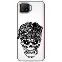 Lopard Oppo A73 Uyumlu Kılıf Tattoo's (26) Tpu Silikon Kılıf İskelet