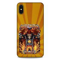 Apple iPhone XS Max Uyumlu Kılıf Motorsiklet (9) Kılıf Harley Davidson