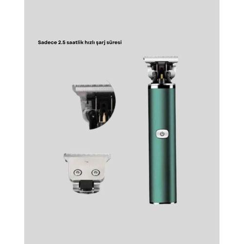 180 Dakika Kullanım Süreli Şarjlı Tıraş Makinesi – Hızlı Şarj, Usb Girişli, Yüksek Kapasiteli