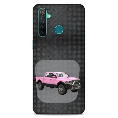 Lopard Oppo Realme 5 Pro Uyumlu Kılıf PickUpX (23) Ultra Koruma Kılıfı Şeker Pembe