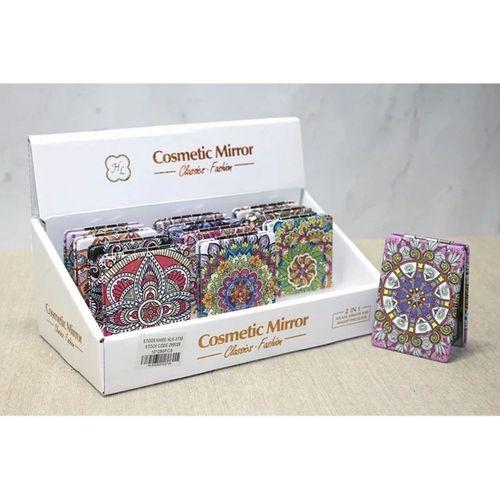 Taşlı El Aynası Dikdörtgen İnce Alk3736