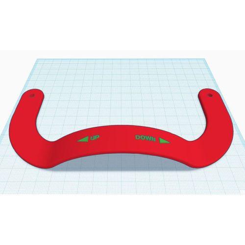 Ender-3 Yatak sapı remix Yukarı Yatak Seviyesi-3716211