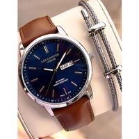 Lee Cooper İtalyan Tasarım Bileklik Hediyeli 2 Yıl Garantili 5 Atm Erkek Kol Saati ELC.08235.394