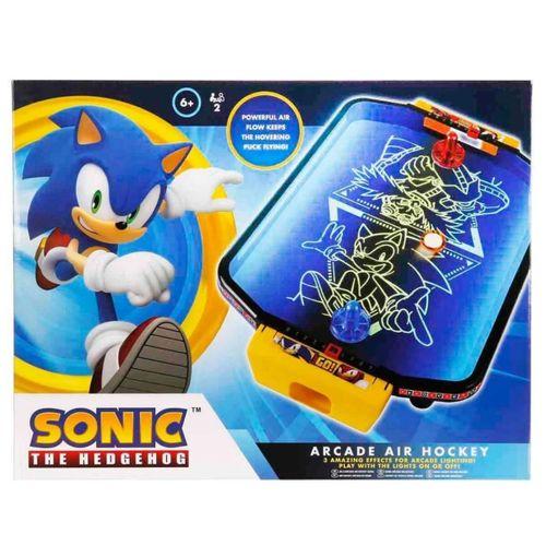 Eğitici Çocuk Işıklı Sonic Arcade Masaüstü Hava Hokeyi