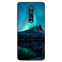 Lopard Xiaomi Mi 9T Pro Uyumlu Kılıf Gece'S (35) Fit Design Kılıf Kuzey Işıkları