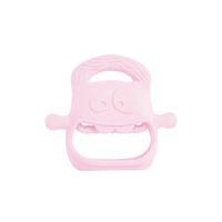 Pembe Bebek Silikon Diş Kaşıyıcı