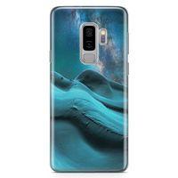 Samsung Galaxy S9 Plus Kılıf Marstan Dünyaya Arka Kapak Koruma Desenli Full Koruyucu