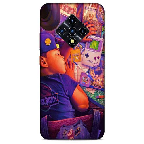 Lopard İnfinix Zero 8 Uyumlu Kılıf Retro (41) Tank Kılıf