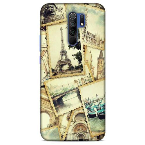 Retro (38) Desen Neo Hybrid Kılıf Renkli Xiaomi Redmi 9 Kılıf