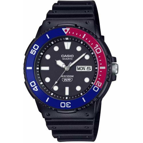 Casio MRW-230H-1E2VDF Quartz Silikon Siyah 10 ATM 45 mm Erkek Kol Saati