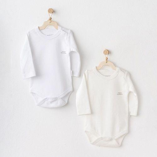 Andywawa AC25210 Long Sleeve 2'Li Basic Body Ekru