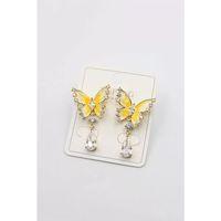 Kelebek Küpe - Altın