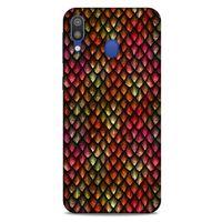 Samsung Galaxy M20 Kılıf Dragons (8) Baskılı Kılıf Ejderha Deri Pembe