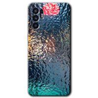 Oppo Reno 6 HD Baskılı Kılıf + 9D Tam Ekran Koruyucu - Blur Cam