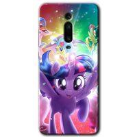 Xiaomi Mi 9T HD Baskılı Kılıf + 9D Tam Ekran Koruyucu - Pony