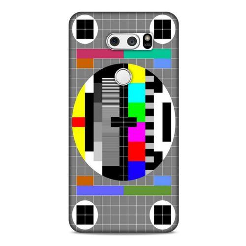 Retro (24) Desen Darbe Emici Kılıf Renkli LG K40S Kılıf