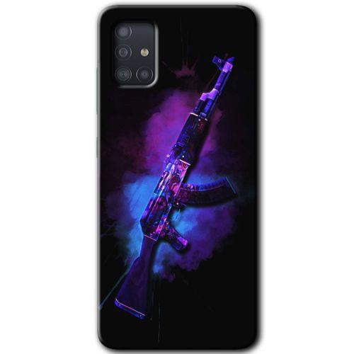 Samsung Galaxy A51 HD Baskılı Kılıf + 9D Tam Ekran Koruyucu - AK