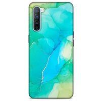 Oppo Reno 3 Uyumlu Kılıf Yeşil Delisi (3) Kapak Çay yeşil