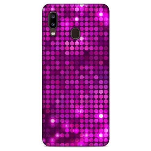 Samsung Galaxy A20 Uyumlu Kılıf Pembe Delisi (35) Fit Design Kılıf Kamuflaj
