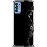 Oppo Reno 4 Kılıf HD Baskılı Kılıf - Dağ + Tam Ekran Koruyucu