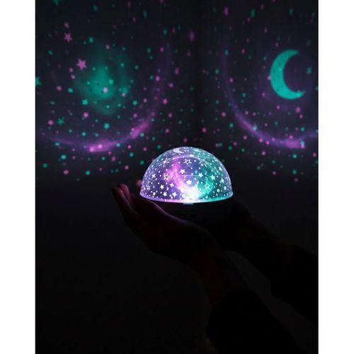 Fişli Yıldız Projektör Lamba Hoparlörlü Gece Işığı