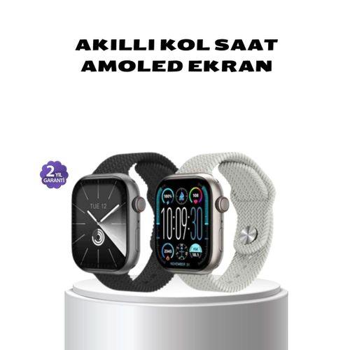 Akıllı Saat Kablosuz Bluetooth 5 2 Arama Bildirim Sesli Asistan 420 Mah