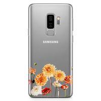 Samsung Galaxy S9 Plus Kılıf Buket Çiçek Arka Kapak Koruma Desenli Full Koruyucu