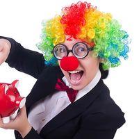 Palyaço Kostüm Aksesuar Seti 3’lü – Peruk Burun Gözlük