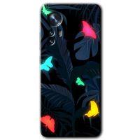 Xiaomi Mi 12 Kılıf HD Desen Baskılı Arka Kapak - Lighter Butterfly + Kırılmaz Cam