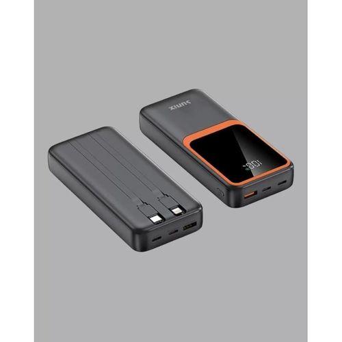 Powerbank 20000 Mah 22.5w Hızlı Şarjlı Ve Kompakt Çoklu Kablo Çıkışlı