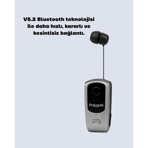 Geri Çekilebilir Kablolu Bluetooth İş Kulaklığı