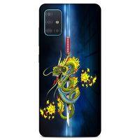 Lopard Samsung Galaxy A51 Uyumlu Kılıf Tattoo's (2) Kabı Ejderha Dövmesi