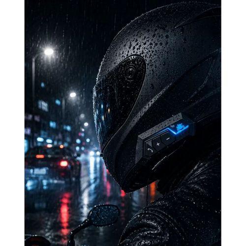 Kablosuz Motosiklet Kask Kulaklığı Bluetooth Mikrofonlu Sürüş Sistemi