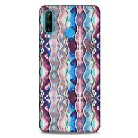 Huawei P30 Lite Kılıf Baskılı Özel Seri Taşlı (31) TPU Kılıf