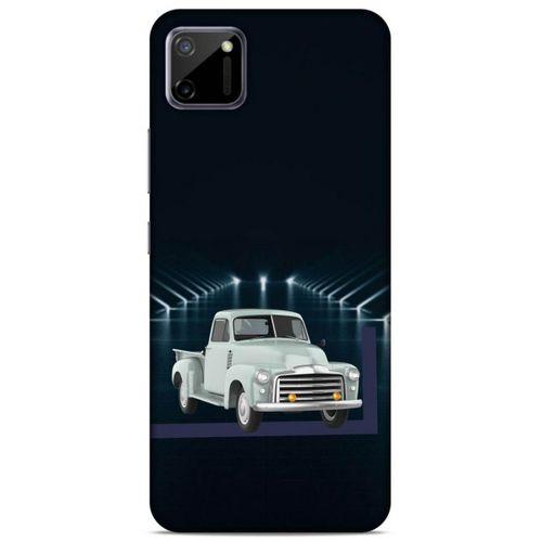 Lopard Oppo Realme C11 Uyumlu Kılıf PickUpX (12) Koruyucu Silikon Su Yeşili