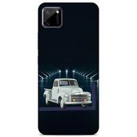 Lopard Oppo Realme C11 Uyumlu Kılıf PickUpX (12) Koruyucu Silikon Su Yeşili